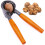 Heavy Duty Nutcracker Pecan Walnut Pliers Opener Tool with Wood HA 5