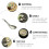 2 pcs Simple Durable Food Eating Spoon Flat Bottom Sturdy Soup Spoon Silver 4