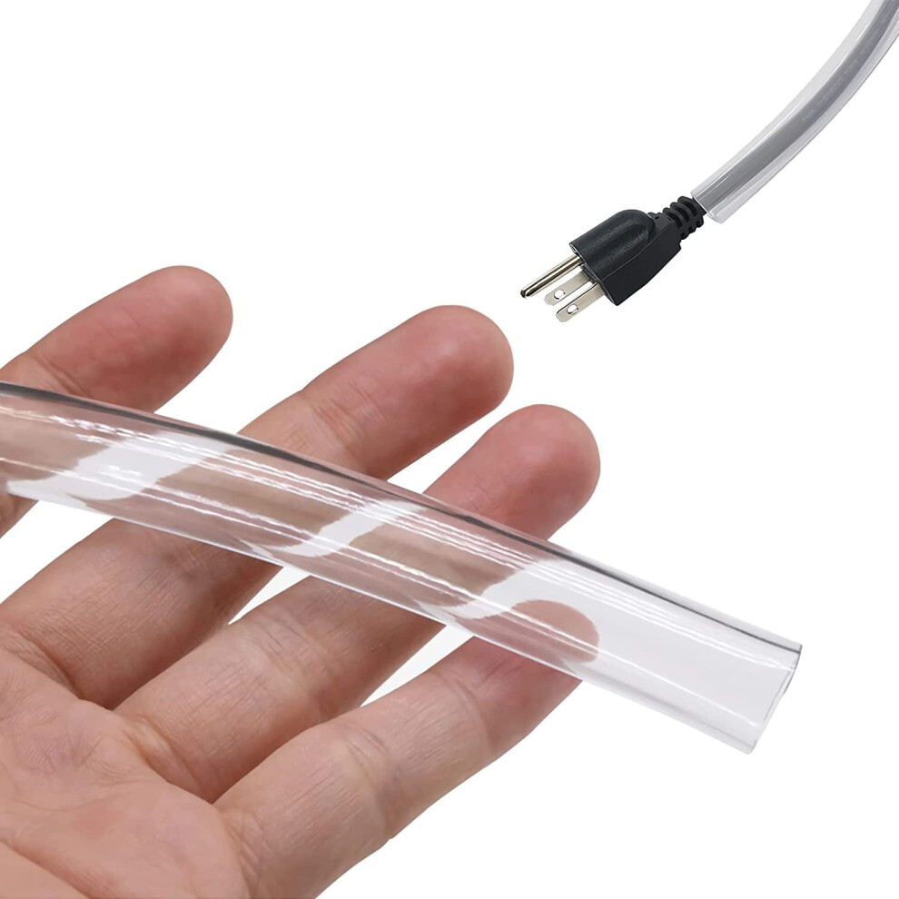 Cord Protectors From Pets, Clear Wire Protector Tubing Keeps Your Cats Safe From Dangerous, Chew Proof, Flexible 9313598834218