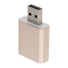 Usb Audio Adapter 7.1 External Stereo Sound Card Aux To Usb Adapter Accessory