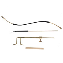 Violin Luthier Tool Kit in Brass Violin Sounding Post Set Sounding Post Installation Tools, Violin Making Rope [DB] Gold