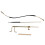 Violin Luthier Tool Kit in Brass Violin Sounding Post Set Sounding Post Installation Tools, Violin Making Rope [DB] Gold 1