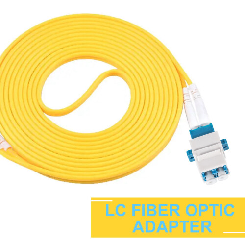 LC Fiber Optic Adapter Coupler for Wall Plates, Patch Panels 1