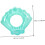 Swim Ring Inflatable Pool Float for Adults Beach Shell Design Easy Inflate 110x100CM 5