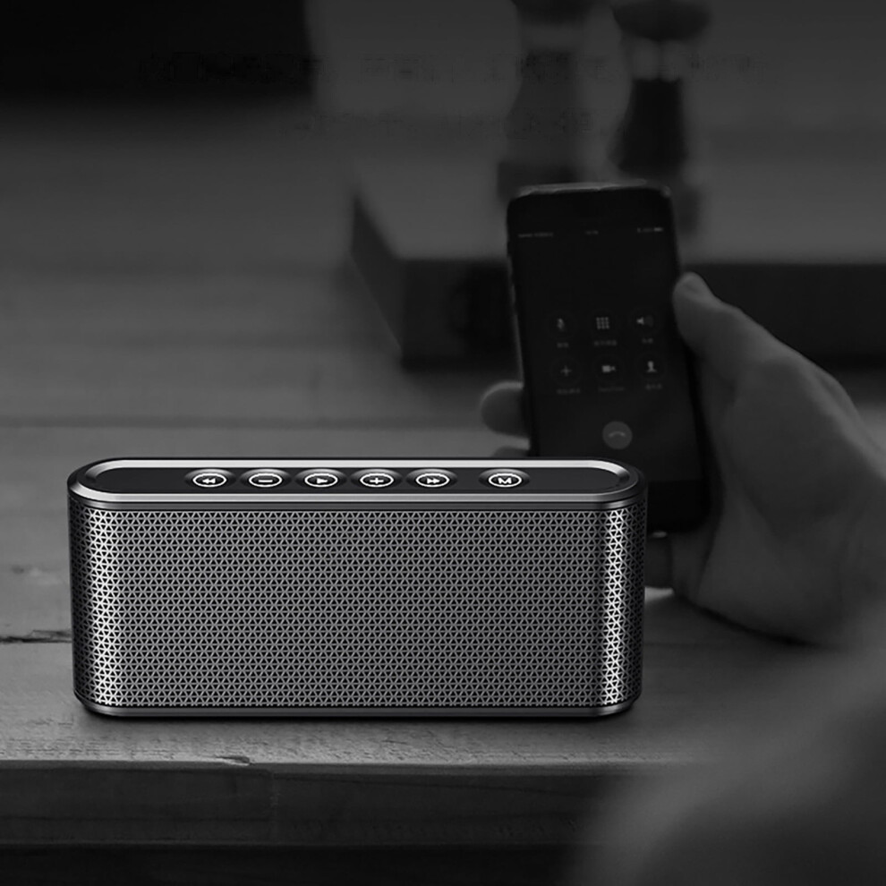 Gnobogi Wireless Plug-In Card Bluetooth Speaker 8000Mah Power Bank, Hifi Audio, Fm Radio, Touch Control, Portable Dual Speakers 9496895853721