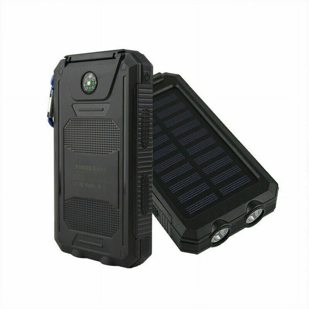 2022 Super 10000000Mah Usb Portable Charger Solar Power Bank For Cell Phone 9448990282548