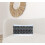Black And White Patched Throw Pillow 2