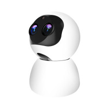 Wireless Indoor Security Camera, Super HD WiFi Plug-in with Pan Tilt Zoom & Motion Alerts, Compatible with Baby Monitor, Pet & Home Security