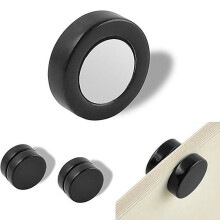 1 Pair Mens Non Piercing Ear Stud Clip On Round Magnetic Earrings Jewelry