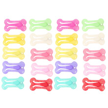 20pcs Pet Dog Hair Clips Dog Cat Hairpin Pet Headwear for Decor (Random Color)
