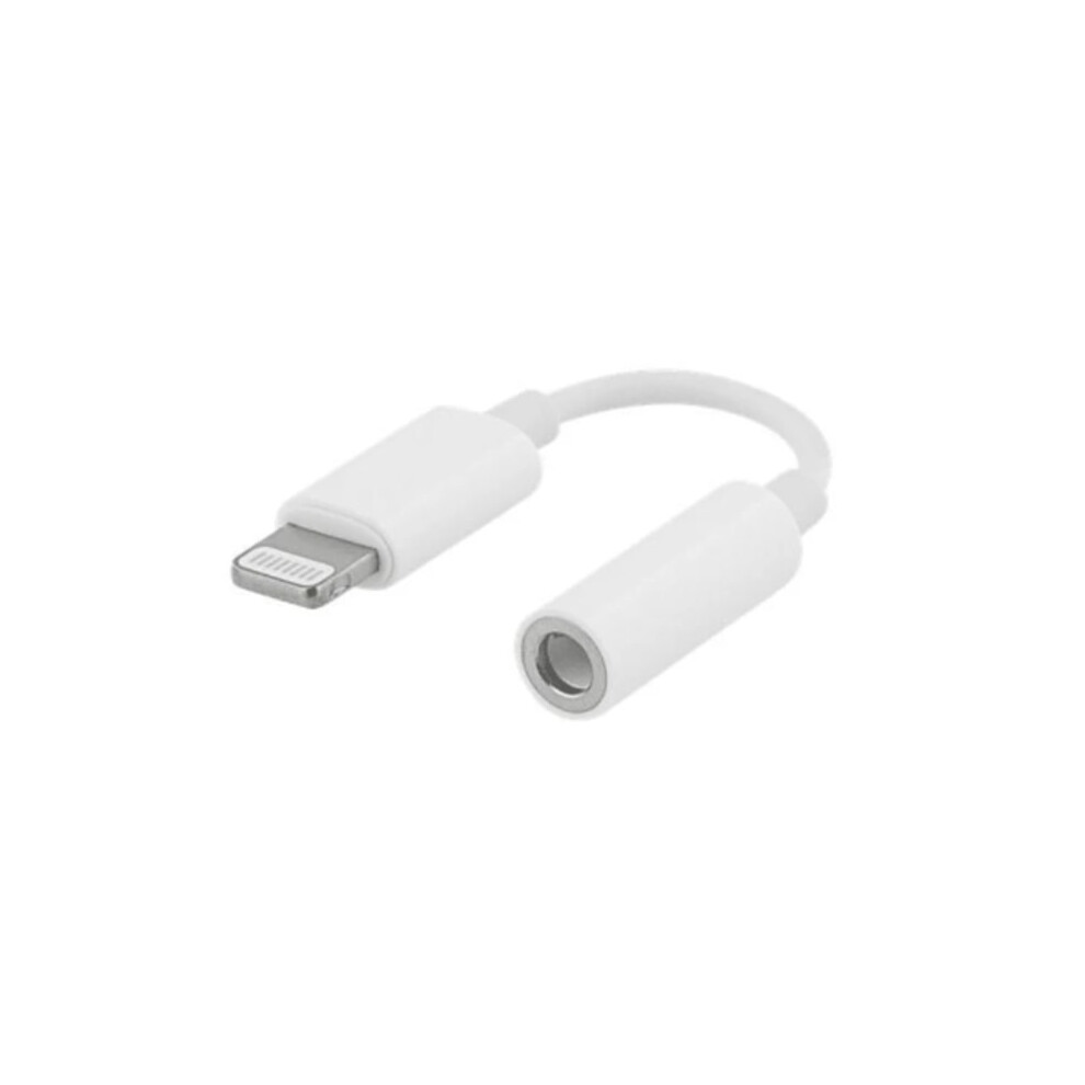 Lightning To 3.5Mm Aux - Compatible With Iphone / Compatible With Apple - Headphone Adapter White 9329345912672
