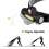 Rechargeable headlamp 1xQ5+1xCOB 7
