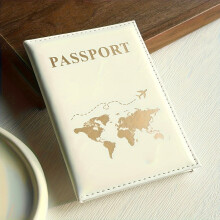 AUMIY Premium Travel Passport Wallet - Secure Organizer with ID & Credit Card Slots, Lightweight & Stylish for Adventures