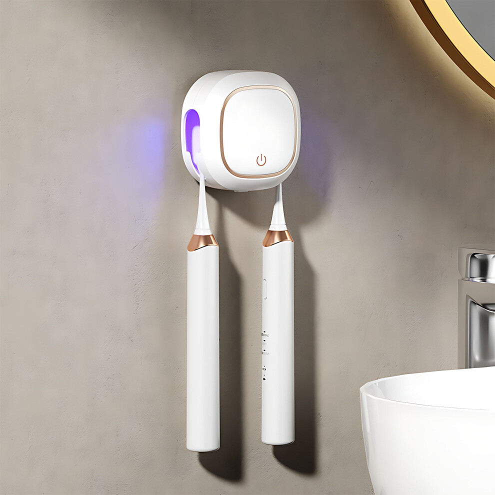 Cyber_Monday Deals 2024 Viflosae Toothbrush Electric Sterilizer Intelligent Drying Non Punching Wall Hanging High Value And Design