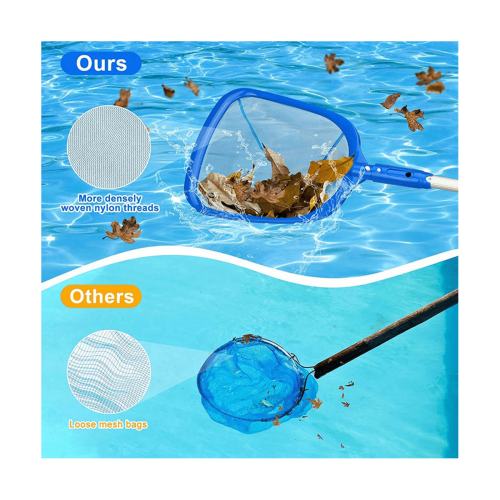 Pool Filter with Telescoping Aluminum Pole and Nylon Medium Fine Mesh 2