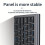 Wireless Rechargeable Full-Size Keyboard & Mouse Combo for Multi-Device Use 8