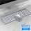 Wireless Rechargeable Full-Size Keyboard & Mouse Combo for Multi-Device Use 1
