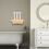 Wall Shelf Wall Floating Shelf Wall-mounted Stand Shower Shelf Wall Multi-function Floating Shelf 5