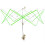 Metal and plastic yarn winder Green one size 1