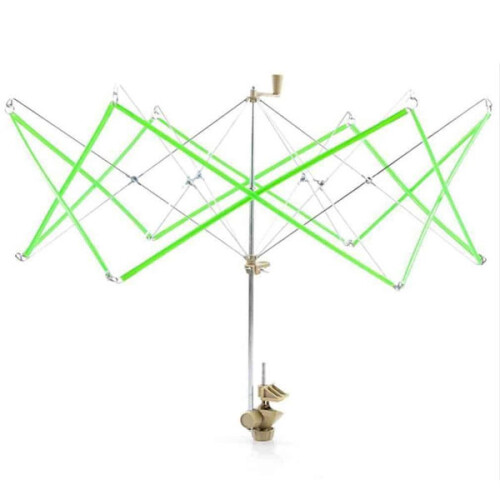 Metal and plastic yarn winder Green one size