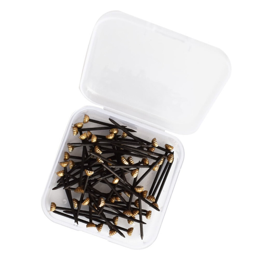 Copper Head Nail 60 Pcs Office Picture Hook Nails Clothes Hanger Hangers Household Photo Iron 9329345916458