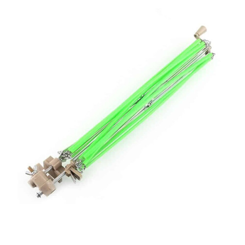 Metal and plastic yarn winder Green one size 1