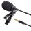 Lavalier Lapel Microphone Omnidirectional Condenser Mic for compatible with iPhone Android Smartphone,Recording Mic for Live ,Interview,Video 1