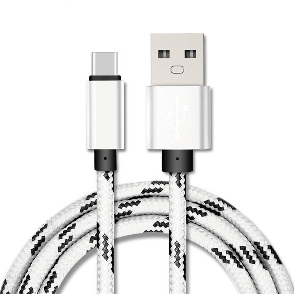 Usb Type C Cable Charger, Freedomtech 3Ft Nylon Braided Fast Charging Cord Compatible With Samsung Galaxy Note 8/S8/S8+, Apple Macbook, Nexus, Pixel, 9555307209638
