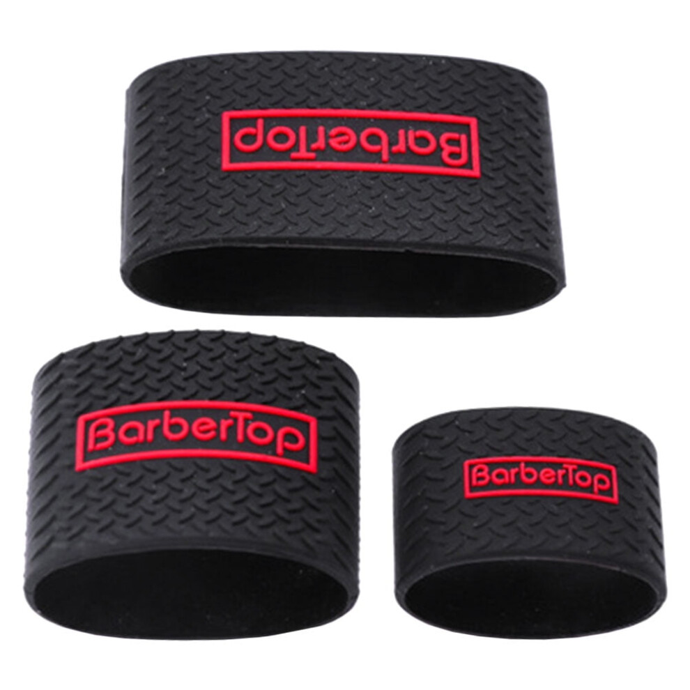 Eease 3pcs Hair Clipper Bands Barbershop Hair Clipper Sleeves Barber Hair Clipper Holder Tools for Hair Salon