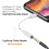 Lavalier Lapel Microphone Omnidirectional Condenser Mic for compatible with iPhone Android Smartphone,Recording Mic for Live ,Interview,Video 5