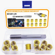 Thread Hole Repair Tools Metal M12 X 1.25 Inserts X 1.25 Tap 14mm
