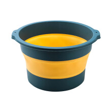 Summer Savings! Zeceouar Folding Washbasin - Portable Sink, Foot Bucket, Travel & Camping Basin, Compatible with Household Use