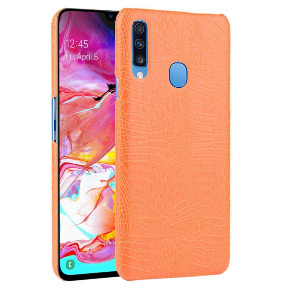 Stylish Classic Case For Compatible With Samsung Galaxy A20s Anti Scratch Compatibility Classic Alligator Fashion Protective Cover 9555307212034