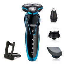 Electric Shaver Rechargeable Electric Beard Trimmer Shaving Machine for Men Beard Razor Wet-Dry Dual Use Washable