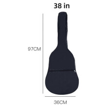Waterproof Full Size Acoustic Guitar Bag Padded BackPack Carry Case 41in 40in
