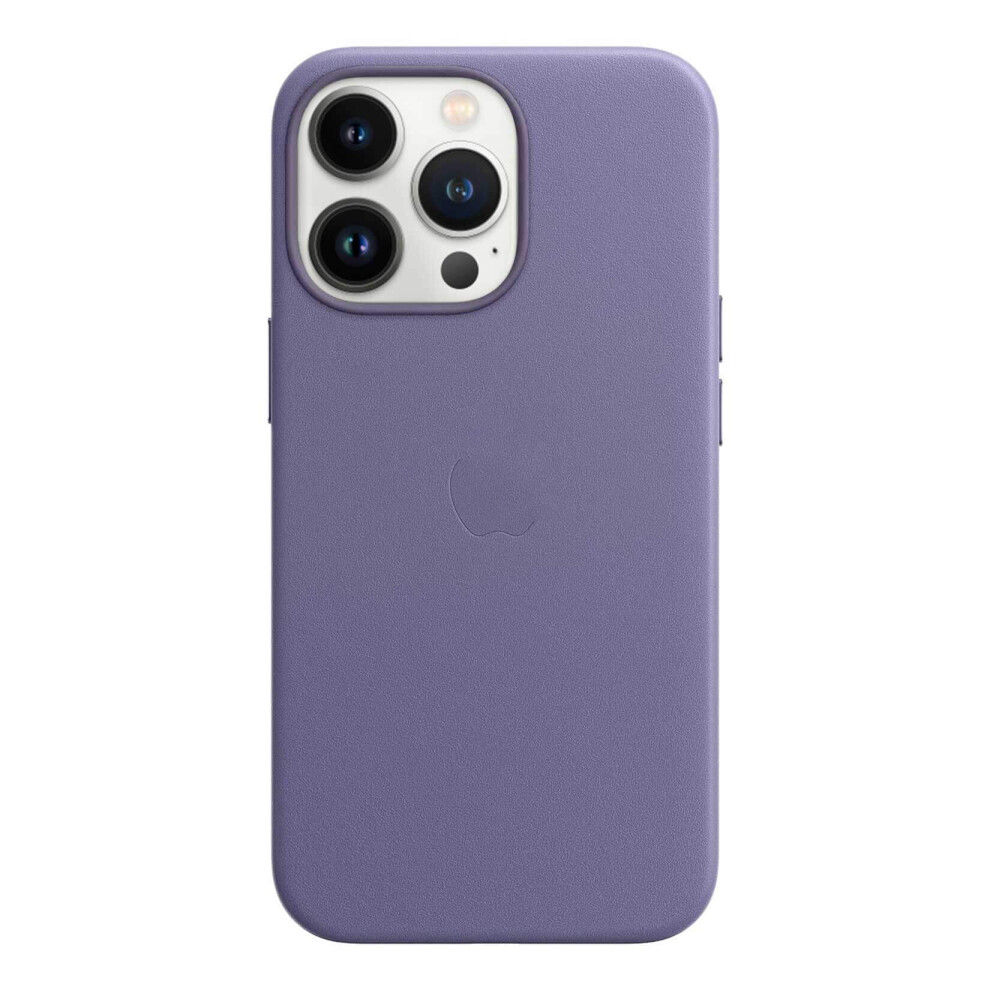 Compatible With Iphone 13 Pro Leather Case With Magsafe Slim Faster Wireless Charging- Wisteria 9402001834515