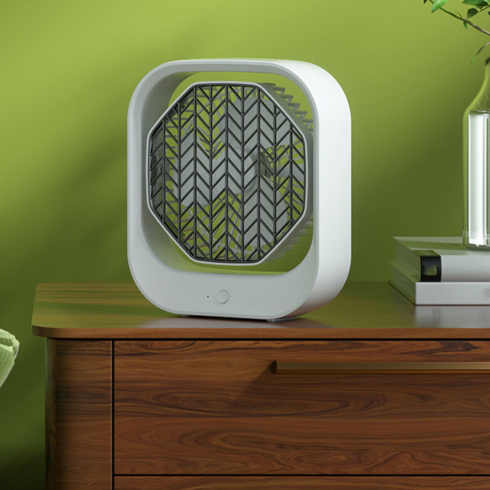 Summer Savings Clearance 2024! Tuobarr Portable Desktop Fan 1200Mah, 7.9" Rechargeable, 210 Rotation, Variable Speed, Quiet, Usb Powered 9558633646856