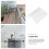 Transparent Floor Mat Practical Tea Table Ground Mat Floor Protective Mat 4