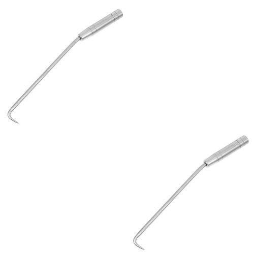 Hook 2 Pc Tie Wire Tool Twisting Cable Ties Cord for Electrical Cords Stainless Steel