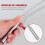 Hook 2 Pc Tie Wire Tool Twisting Cable Ties Cord for Electrical Cords Stainless Steel 3