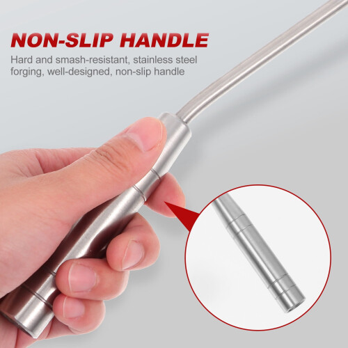 Hook 2 Pc Tie Wire Tool Twisting Cable Ties Cord for Electrical Cords Stainless Steel 2
