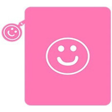 Smiley Cute Embroidered Flat Pocket Pouch for PRO 11 inch Carrying Sleeve