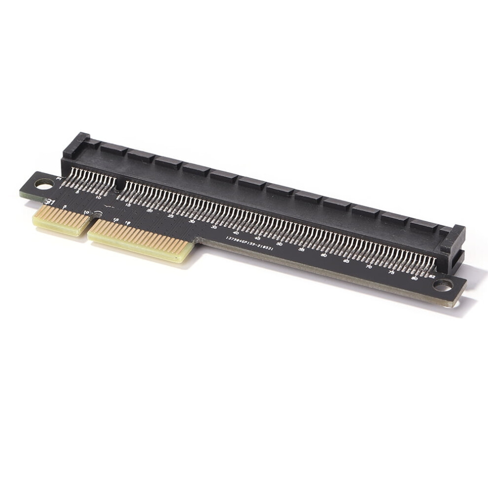 Jixopn Pci-E 4X To 16X Adapter Card Pci-Express 4X Male To Female Riser Card Converter 9558633650884