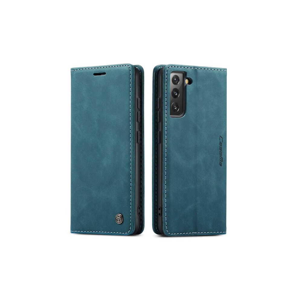 Caseme Wallet Case Compatible With Samsung Galaxy S22 - Green 9395123116556