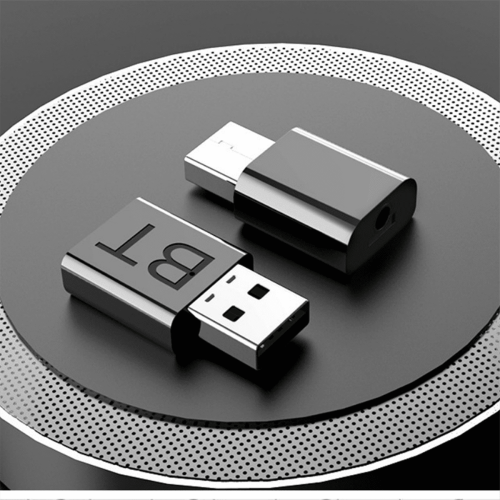 3Pcs 2 in 1 USB Bluetooth 5.0 Audio Receiver Transmitter USB Bluetooth Adapter with 3.5mm Audio Cable Plug and Play 2