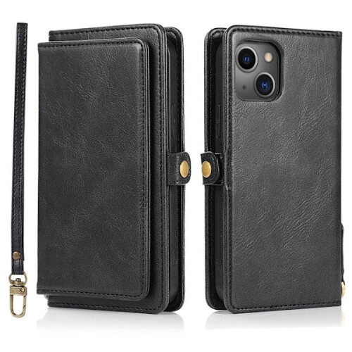 Practical Powerful Wallet Case - compatible with iPhone 13 Mini Red 1