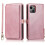 Practical Powerful Wallet Case - compatible with iPhone 13 Mini Red 3