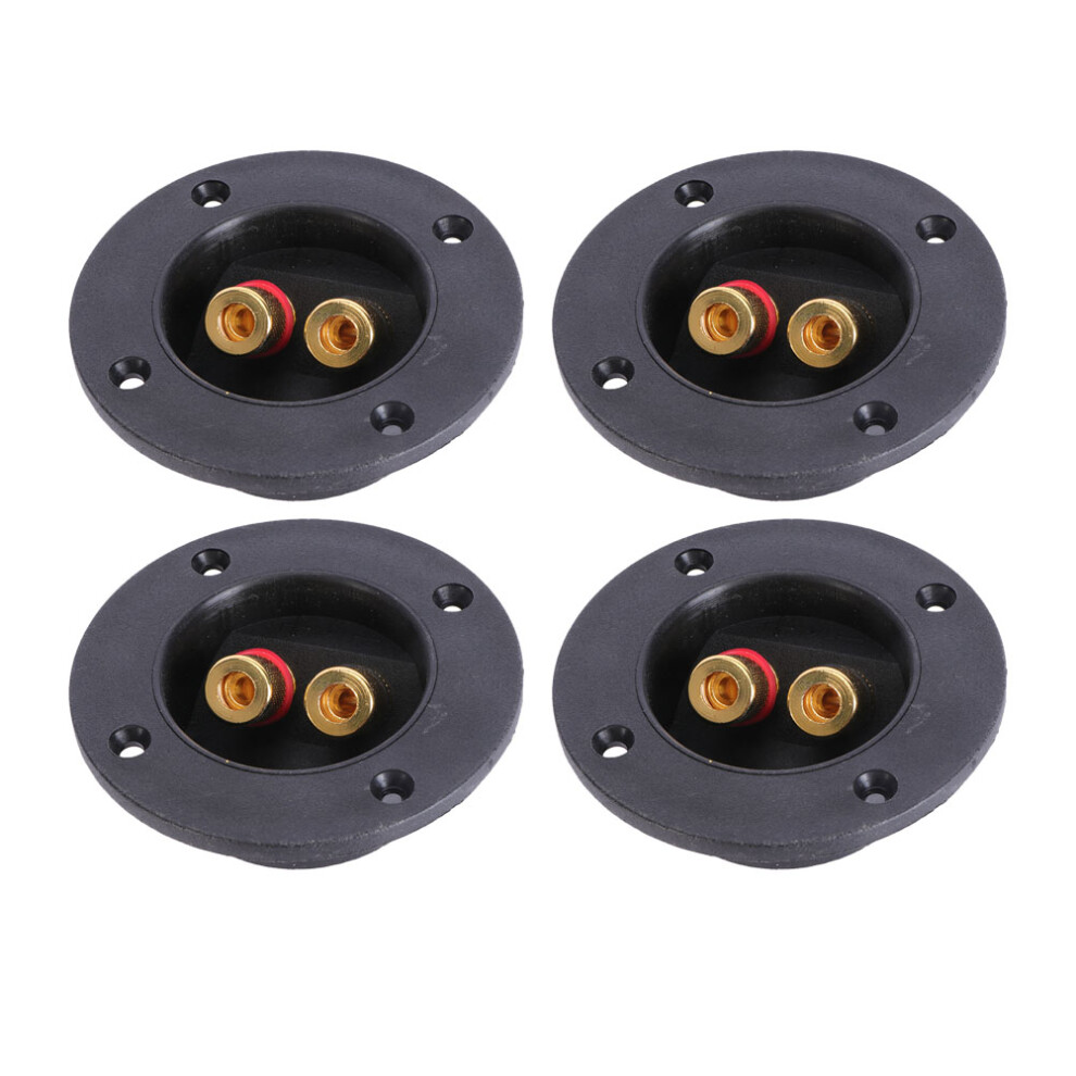 4 Sets Speaker Junction Box Wire Connectors Sound Equipment Connector Speaker Wire Speaker Terminal Connector 9395123117041