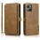 Practical Powerful Wallet Case - compatible with iPhone 13 Mini Red 5