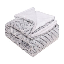 Christmas Clearance Deals! Throw Blanket Thickened Double Layer Plush Blanket Patterned Blanket